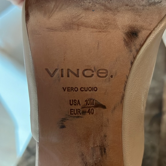 Vince Hanna mules nude size 10 - Picture 8 of 8